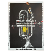 W.Swierzy (1931-2013), Jazz Jamboree '76 1976 Poster No. 72  Official Limited Edition C. 500, 2023