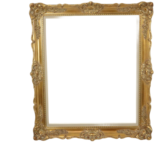 Prachtige Houten Barok Stijl Lijst Klassiek Goud 76x66cm 1