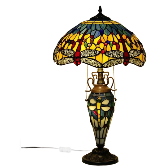 Prachtige Tiffany-stijl Tafellamp 65x40 1