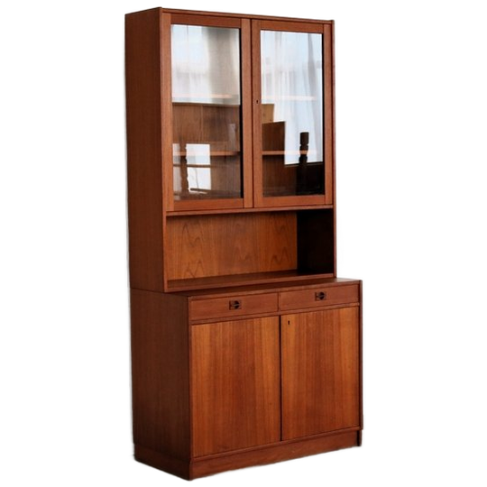 Vintage Vitrinekast | Wandkast | Jaren 60 | Zweeds 1