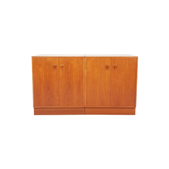 Set Van 2 Deense Vintage Kastjes | Teak 1
