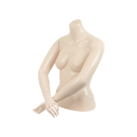 Vintage Mannequin Paspop Vrouw Torso Jaren 90 Kunststof