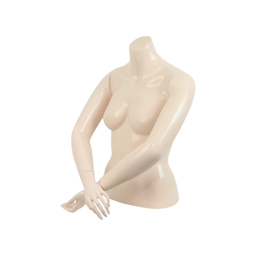 Vintage Mannequin Paspop Vrouw Torso Jaren 90 Kunststof