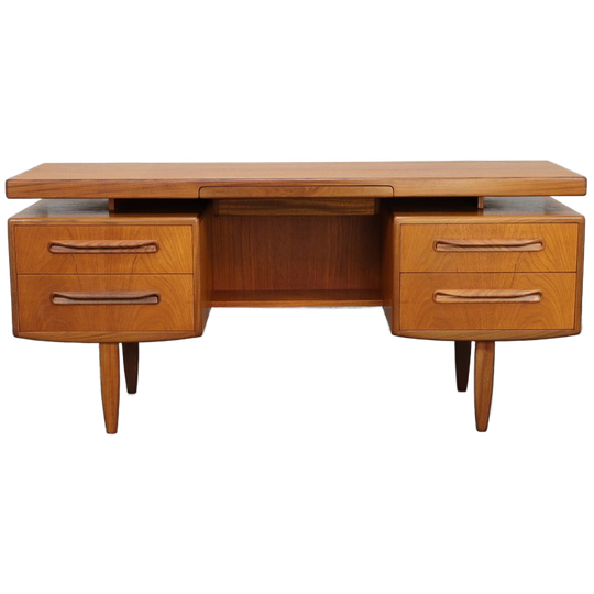 Victor Wilkins For G Plan. Mid-century Modern Teak Desk, 1960s 1