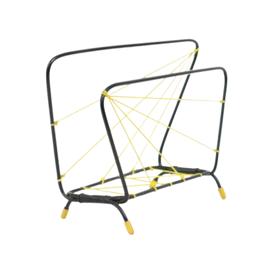Vintage Design Brievenhouder Metaal Scoubidou Jaren 50 1