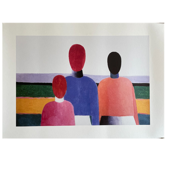 Kazimir Severinovich Malevich (1878-1935), Three Female Figures, (ca. 1928-1932). 1