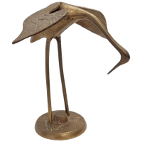 Vintage Messing Kraanvogel