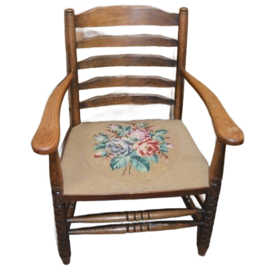 Houten Armstoel 1