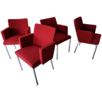 Armstoelen Van Hein Salomonson Voor Ap Originals, Set Van 4 - Moet Hergestoffeerd thumbnail 1