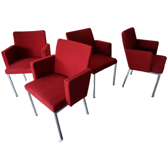 Armstoelen Van Hein Salomonson Voor Ap Originals, Set Van 4 - Moet Hergestoffeerd 1