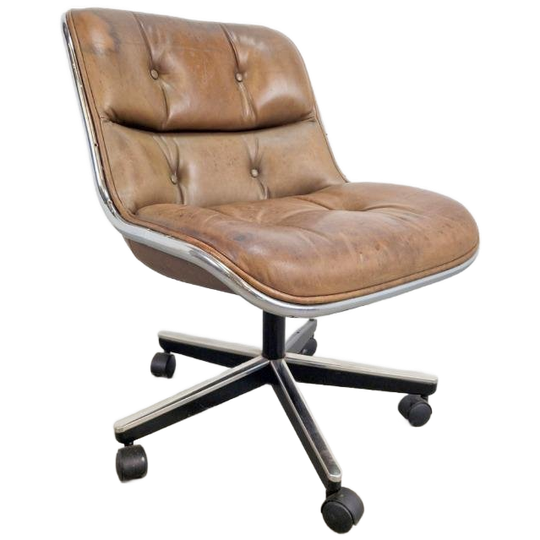 Vintage Knoll Pollock Executive Conference Chair Bureaustoel 1