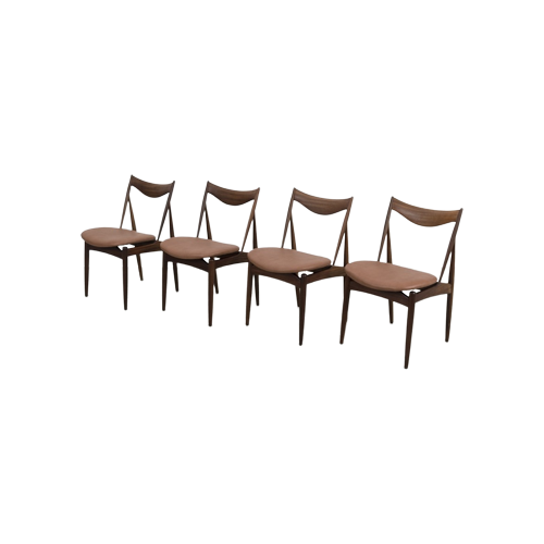 Set Van 4 Kurt Østervig Stoelen 66939