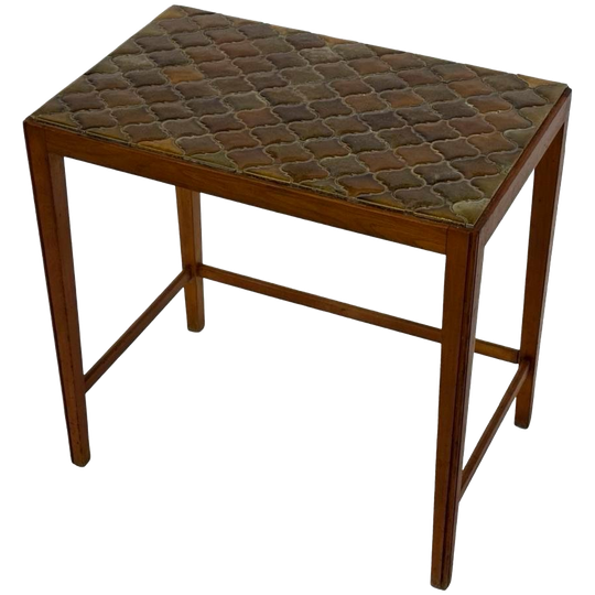 Vintage Tegeltjes Bijzettafel Jaren 60 1