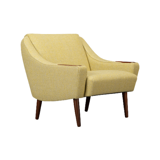 Geherstoffeerde Deens Design Vintage Fauteuil By Johannes Andersen 1960s 1