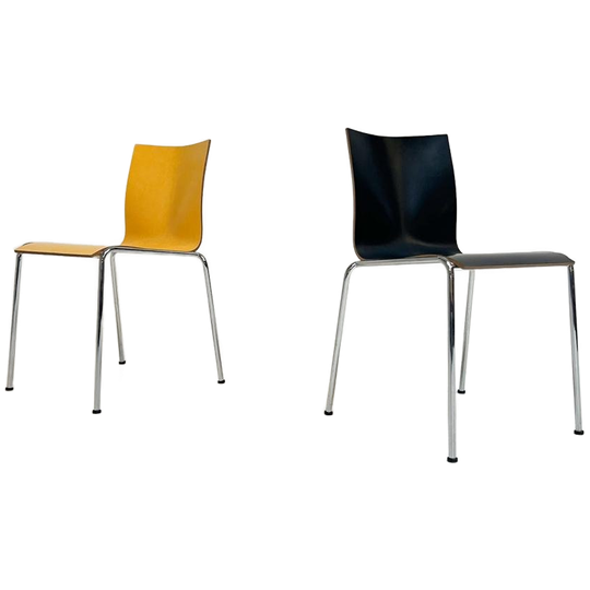 Set Van 2 Chairik Stoelen Van Erik Magnussen, 1990's 1