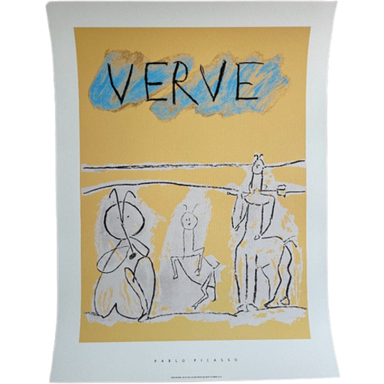 Pablo Picasso (1881-1973), Cover For Verve 1