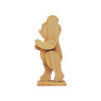 Grenen Houten Beer Pop thumbnail 1