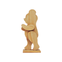 Grenen Houten Beer Pop