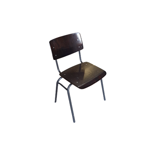 Industrial Vintage Dining Chairs From The 50s 1