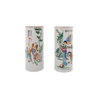 Pair Of Chinese Ceramic Vases, 1980’s