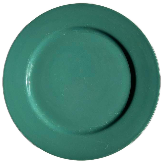 6x Diep 6x Dinerbord Vintage Donkergroen 1