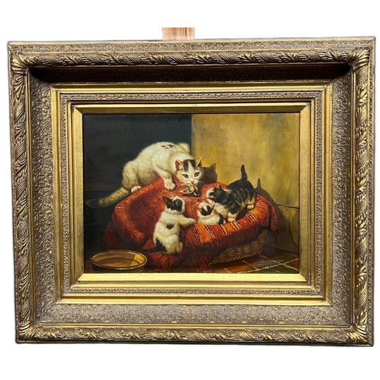Schilderij "succesvolle Jacht". 1