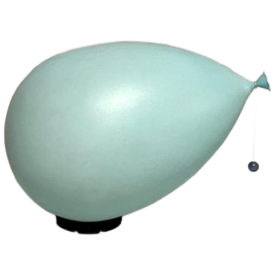Balloon Xl Lamp Yves Christin Vintage Bilumen Lichtblauw 1
