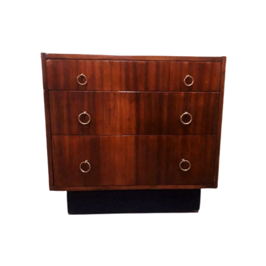 Vintage Ladekast Kastje Jaren 60 / 70 Nachtkastje | Commode 1