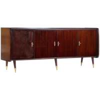 Vintage Art Deco Dressoir Met Stijlvolle Poten, Jaren 20-’30