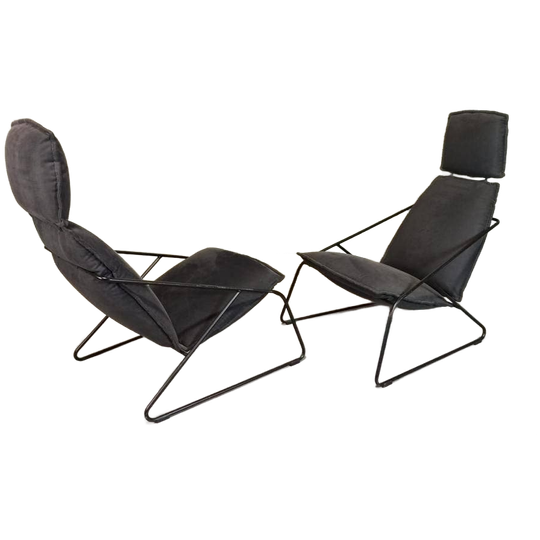 Set Van 2 Vintage Carl Ojerstam Villstad Fauteuils 1