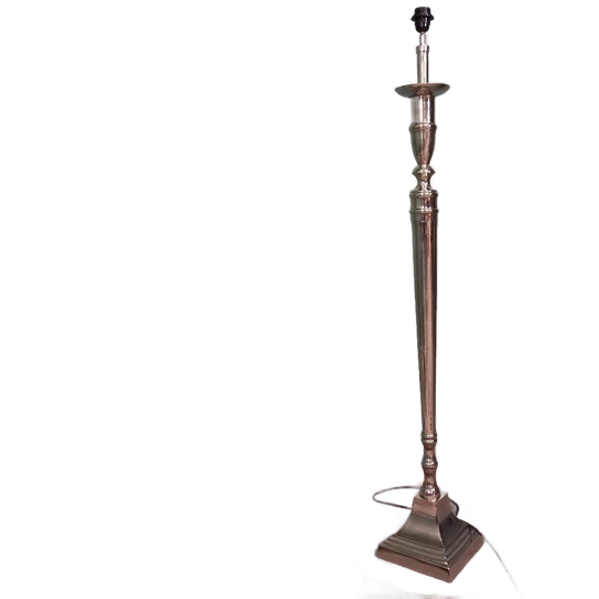 Vintage Verchroomd Staande Schemerlamp 1
