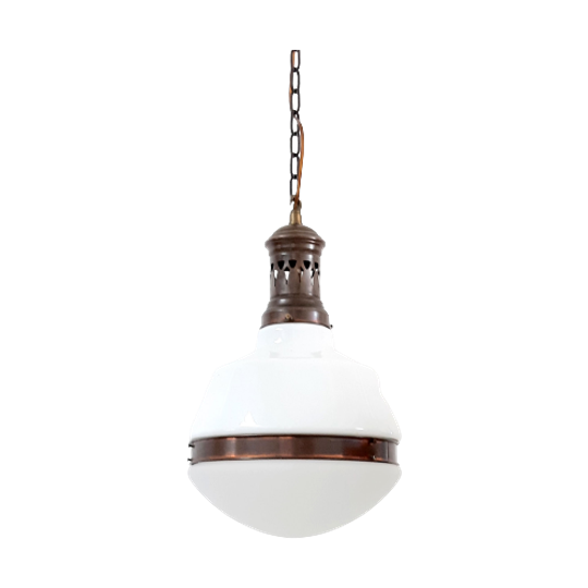 Pe43 – Vintage Art Deco Hanglamp – Siemens Aeg 1