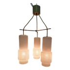 Hanglamp- Messing Met Melkglas thumbnail 1