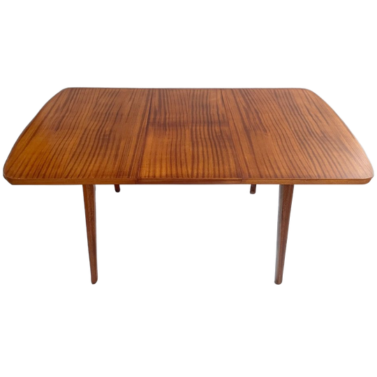 Vintage Mid Century Pallisander Houten Uitschuif Eettafel 1