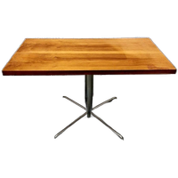 60's Vintage Draaibare Bijzettafel Tv Kastje Audio Meubel