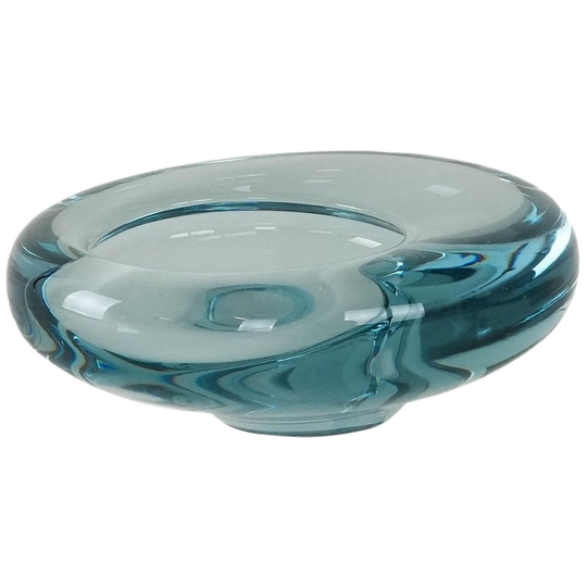 Glass Bowl, Danish Design, 1960s, Manufacturer: Holmegaard, Designer: Per Lütken 1
