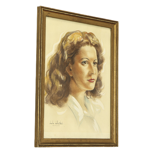 Antiek Portret 1945 1