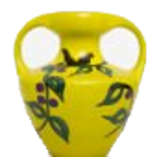 Gele Marei 9302 Keramieken Amphora Vaas 60s/ 70s Met Planten Decor 1