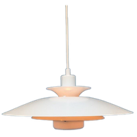 Vintage Schalenlamp - Hanglamp, JEKA Metaltryk