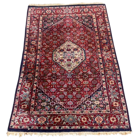 Handgeknoopt Perzisch Bidjar Vloerkleed 95x150cm 1