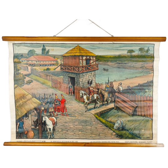 Schoolplaat - Romeinse Beschaving In Ons Land 1