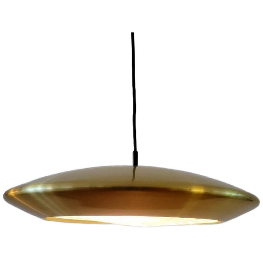Vintage Diskos Hanglamp Van Jo Hammerborg Voor Fog & Morup 1