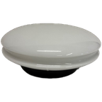 Vintage Plafondlamp Melkglas Raak Space Age thumbnail 1