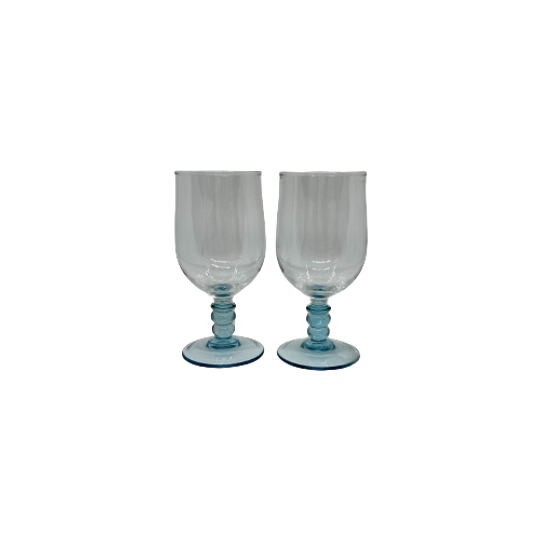Multifunctioneel Glas Op Blauwe Voet 1