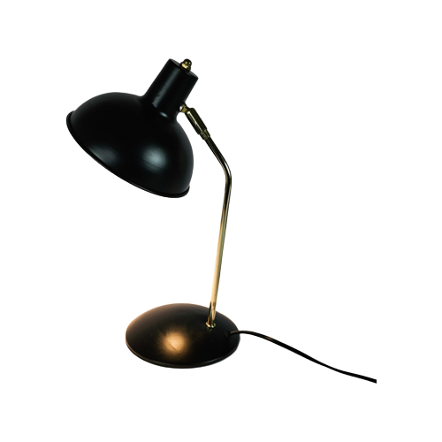 Anvia Stijl - Herda - Tafellamp - Metaal - Messing - 3E Kwart 20 Eeuw