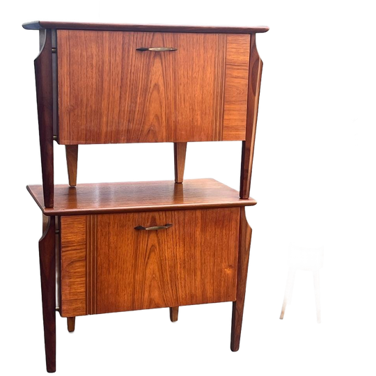 Vintage Louis Van Teeffelen Nachtkastjes | Nightstand | 1