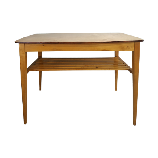 Zweedse Jaren 30-50 Sidetable Bijzettafel Wandmeubel 1