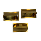 3x Vintage Wandlampen – Messing – Liro thumbnail 1