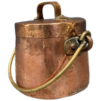 Rood Koperen Pot Met Deksel