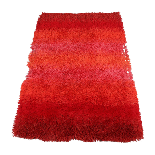 Vintage Vloerkleed Wollen Vloerkleed Ryamatta,zweden 1960-70 ( 233) 1